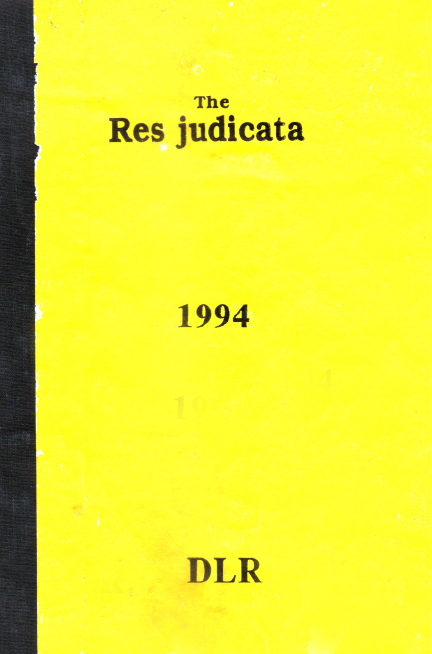 The Res Judicata